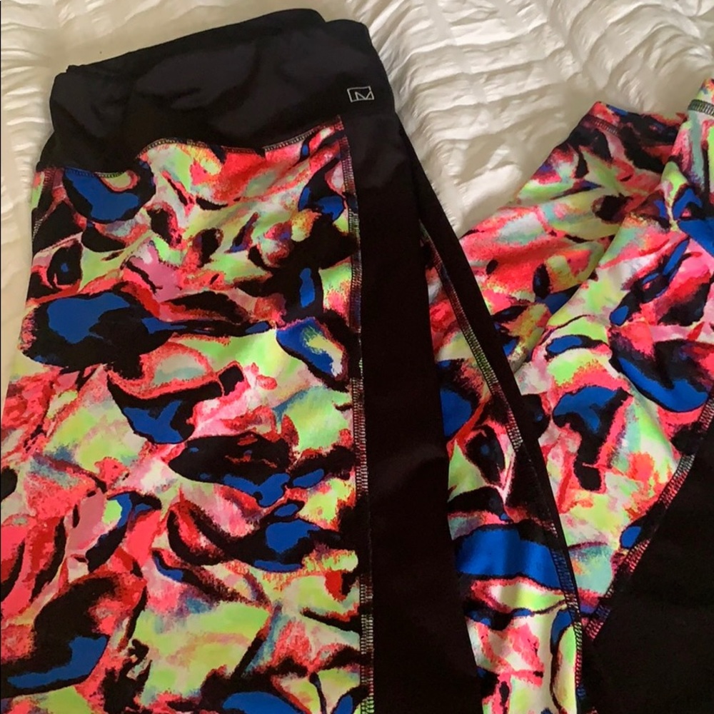 Colorful workout leggings